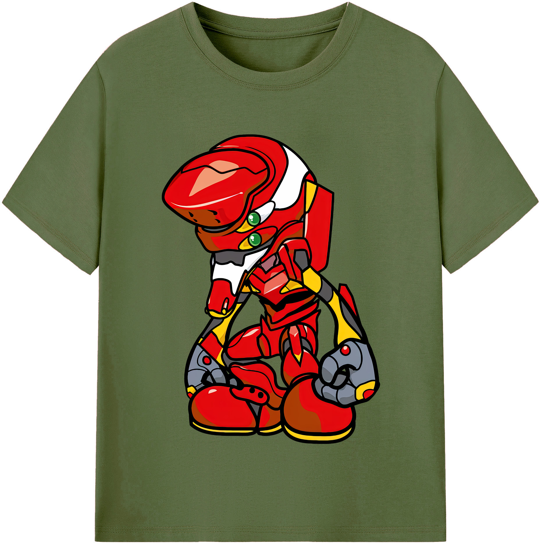 （画像用） EVA 新世紀エヴァンゲリオン 綿100％半袖Tシャツ（フロントプリント）